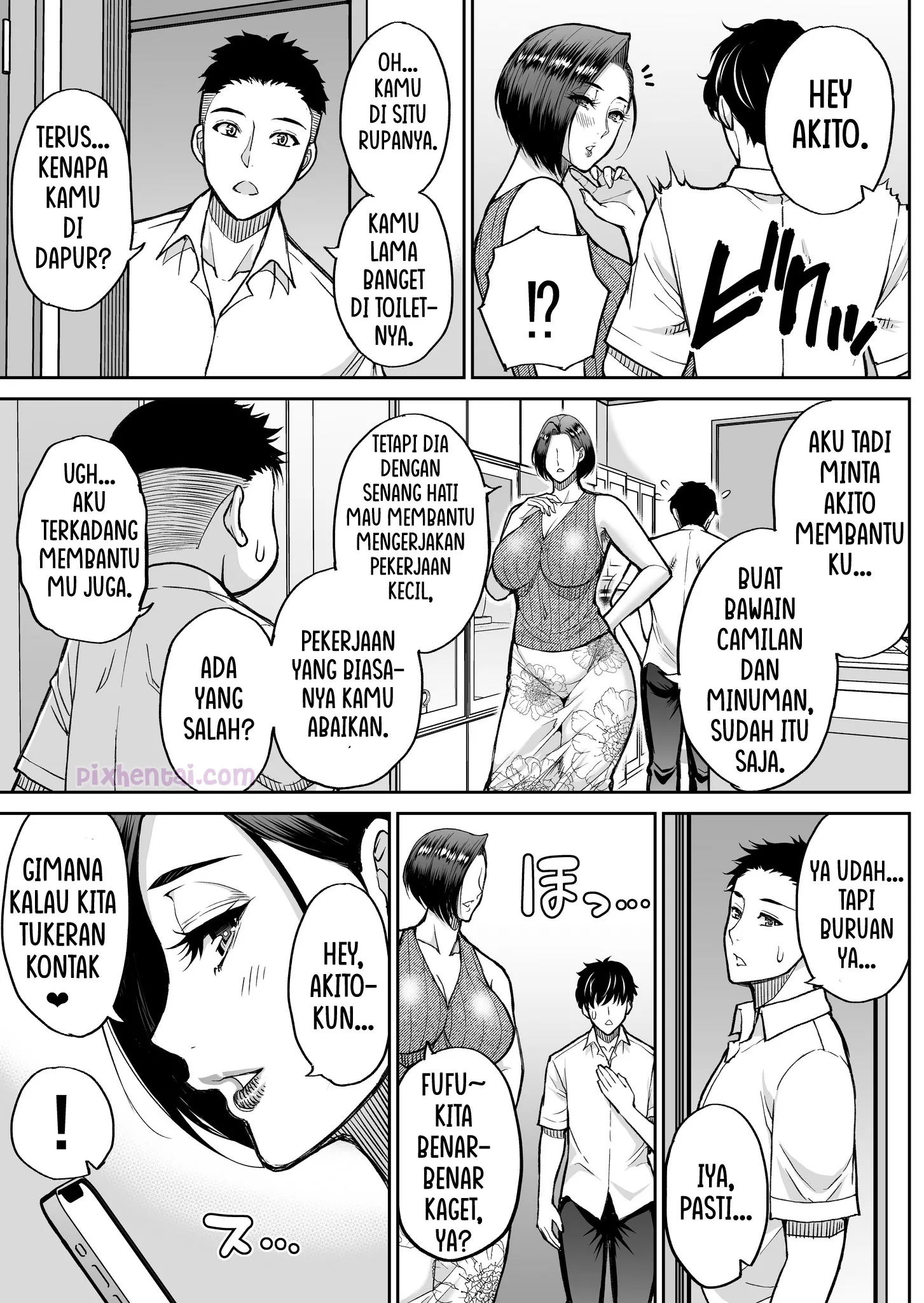 Komik hentai xxx manga sex bokep My Friends Mother Is A Lewd Mature Woman 22